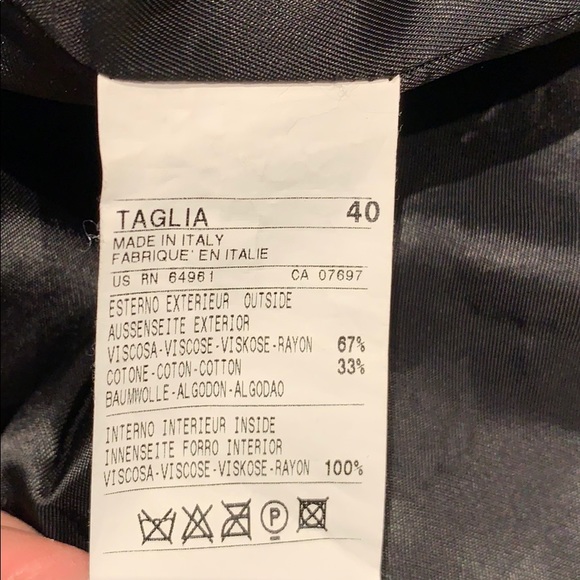 Made in Italy Pea Coats - Picture 5 of 5